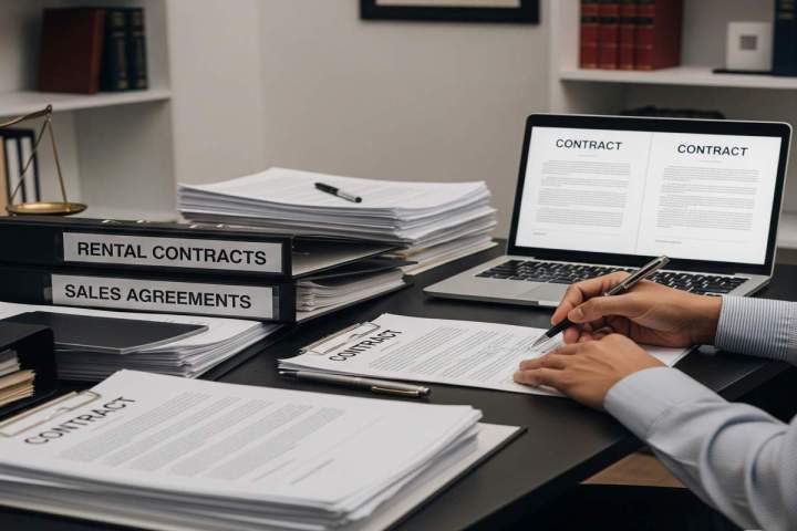 rédaction de contrat